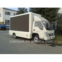 Factory Supply Foton 4 * 2 camion mobile à vendre, camion conduit